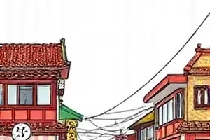 借来的一天温情日常作品封面清晨街道