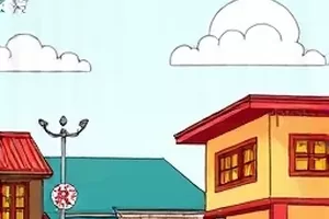 双生刻度连载封面两把并排的旧尺